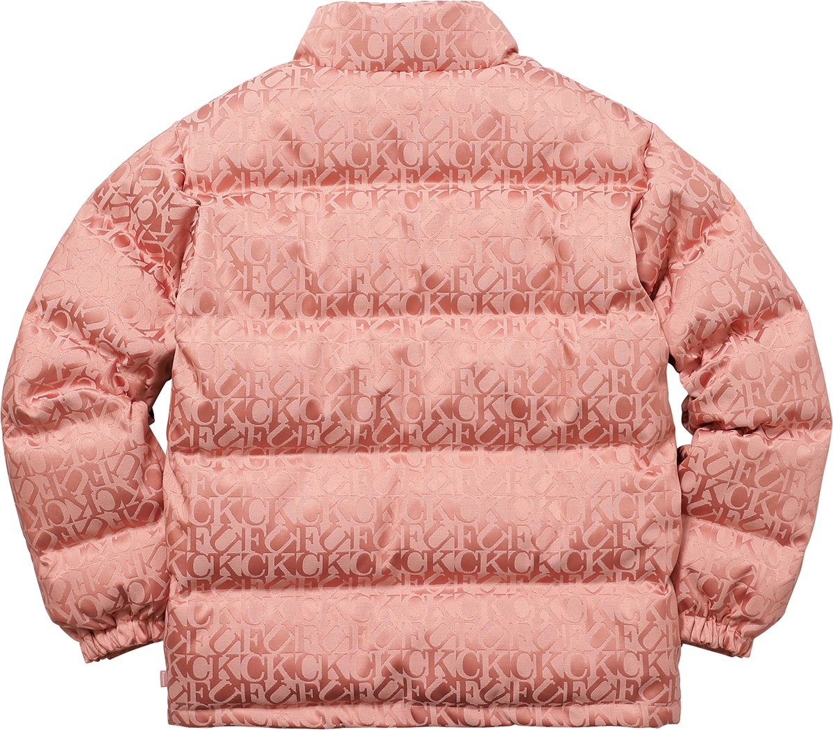 Fuck Jacquard Puffy Jacket view 19
